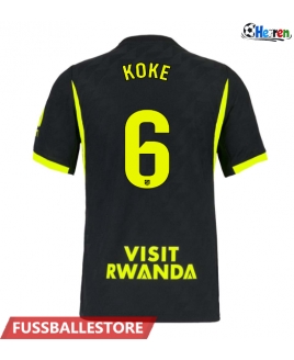 Günstige Atletico Madrid Koke #6 Auswärtstrikot 2026-27 Kurzarm